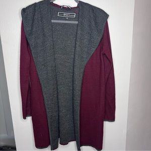 Wool Hoodie Sweater BNCI by Blanc Noir